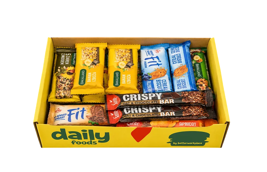 Mix batonów i ciasteczek