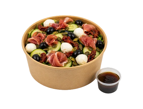 Sałatka z prosciutto crudo