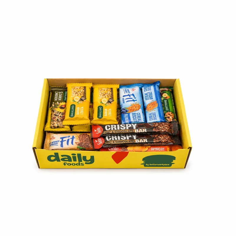 Mix batonów i ciasteczek — 26 szt.